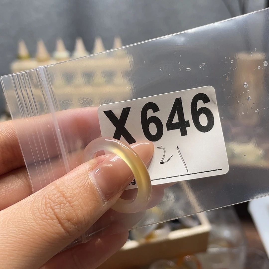 玛瑙/玉髓未镶嵌戒指646