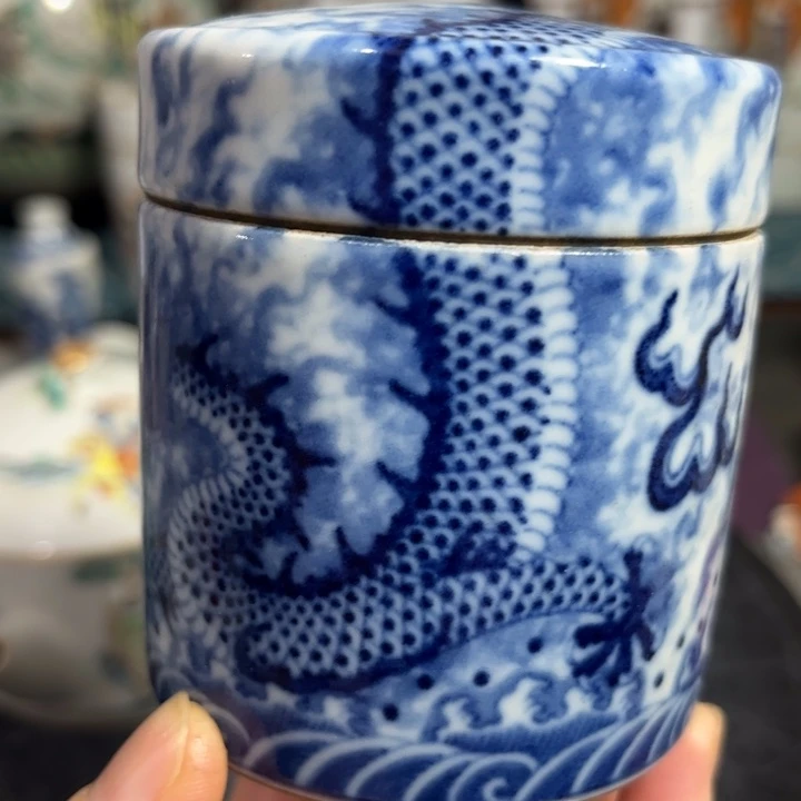 紫砂茶叶罐北***?青花2222222222