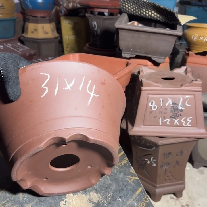 紫砂花盆紫砂花盆