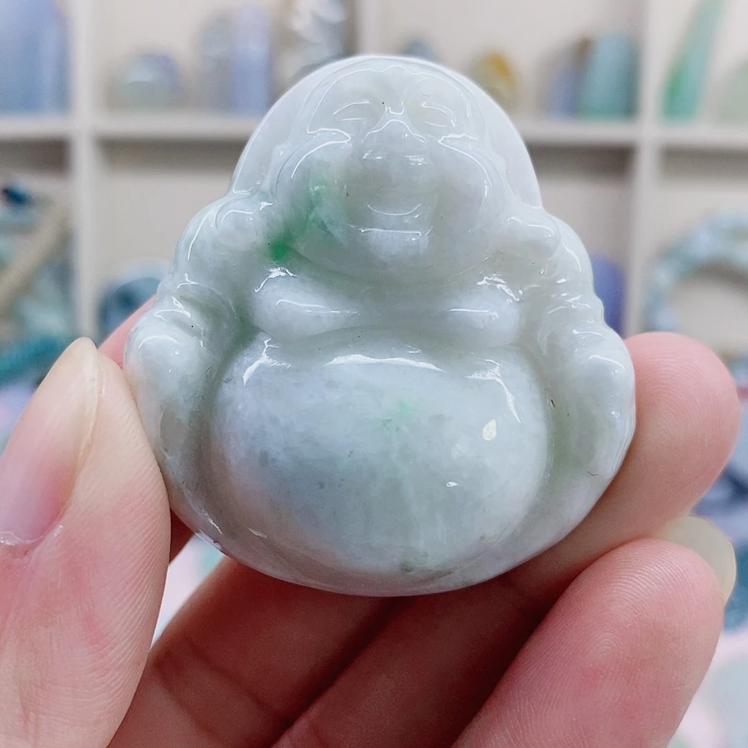 颈饰未镶嵌翡翠天然