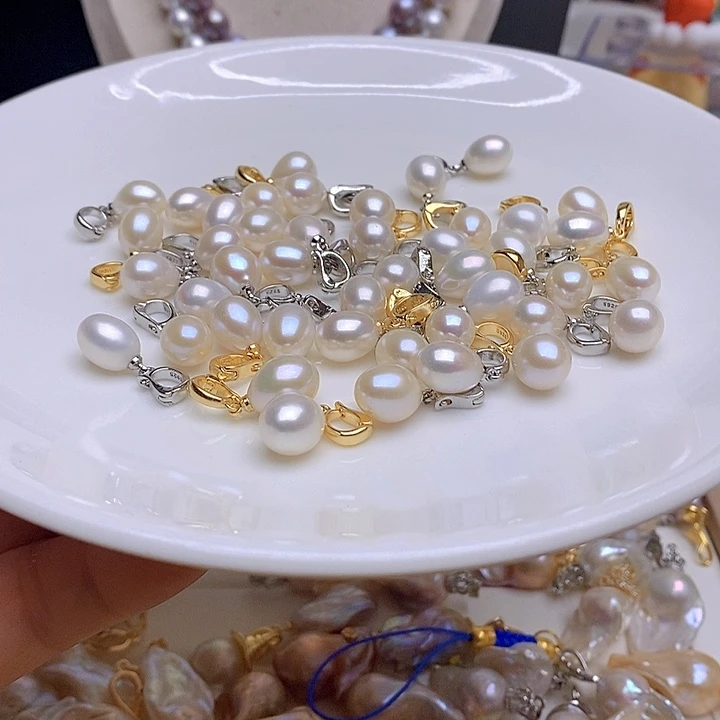 淡水珍珠未镶嵌颈饰17