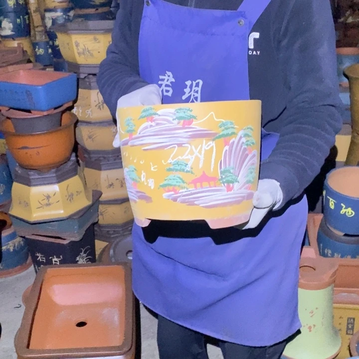 紫砂花盆紫砂艺术