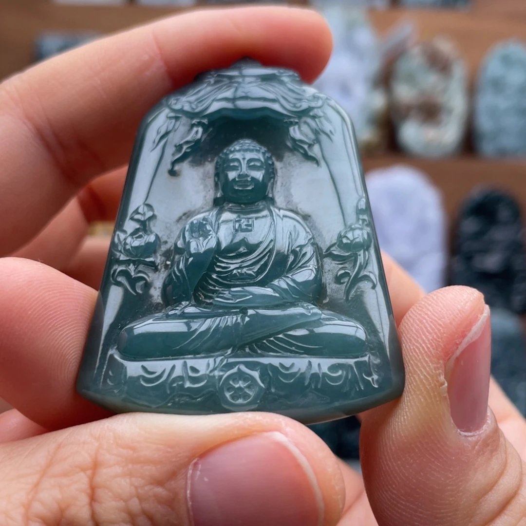 翡翠未镶嵌颈饰天然翡翠