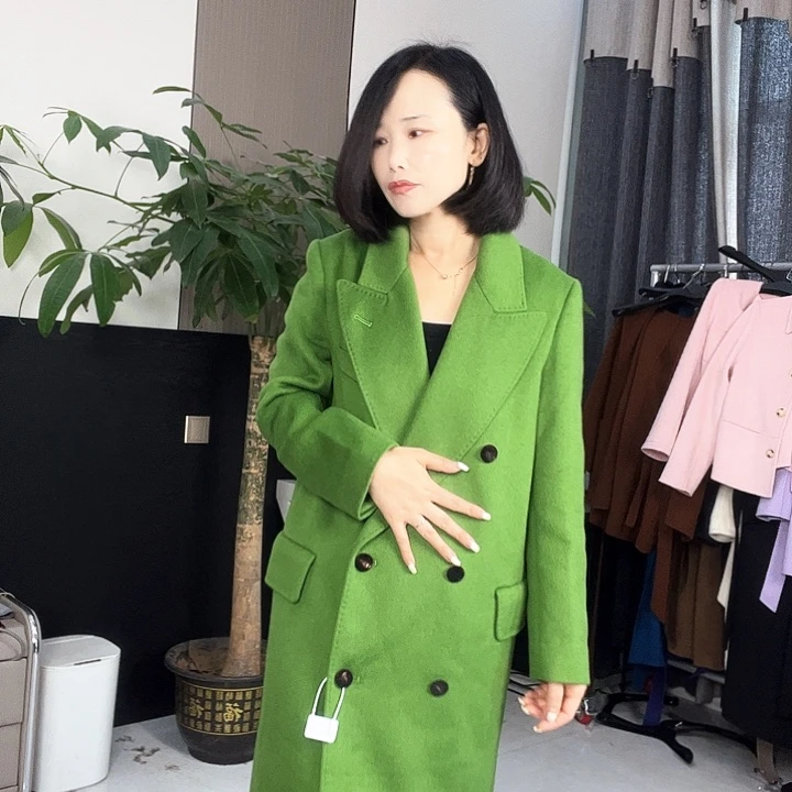 双面呢内衬大衣M码