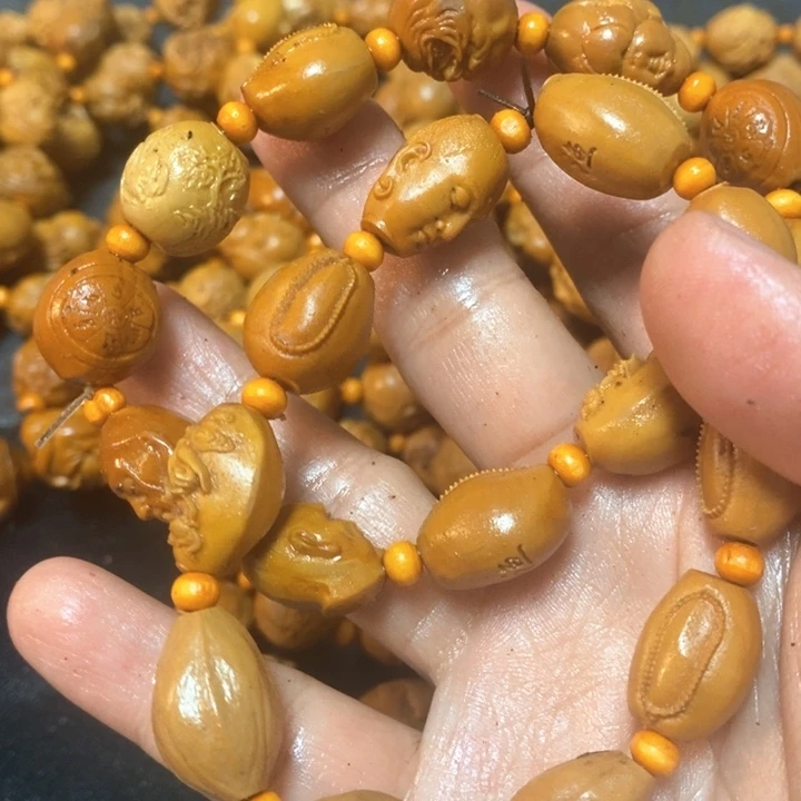 橄榄核手串/手链橄榄微瑕先单面