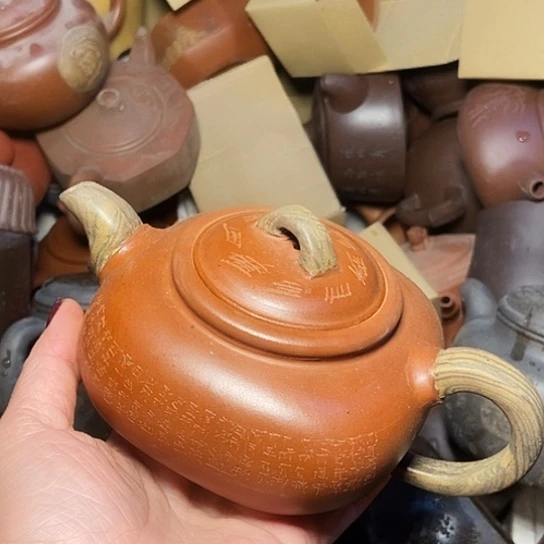 全手工制作宜兴紫砂壶