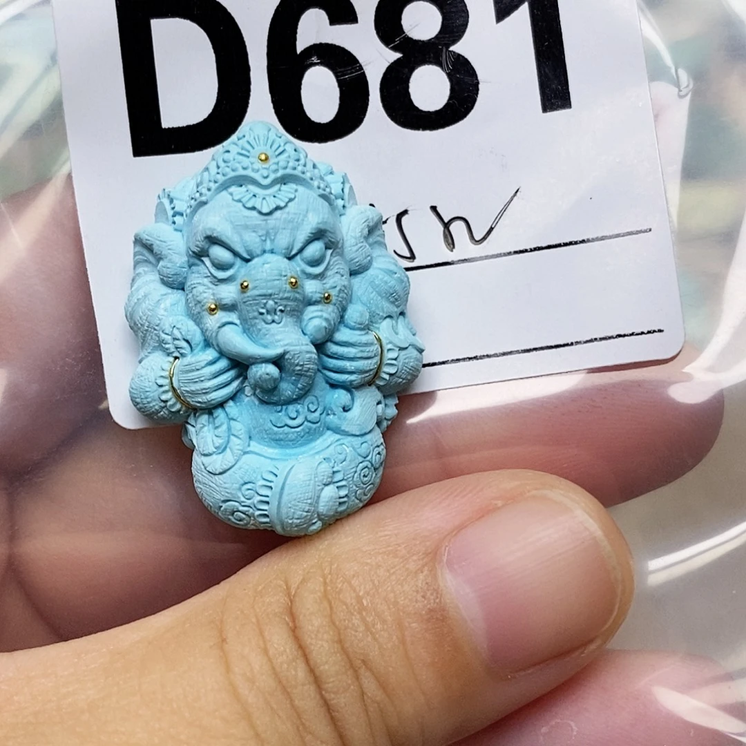 秋***0未镶嵌绿松石配饰