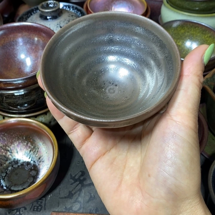茶盏建阳建盏微瑕柴烧