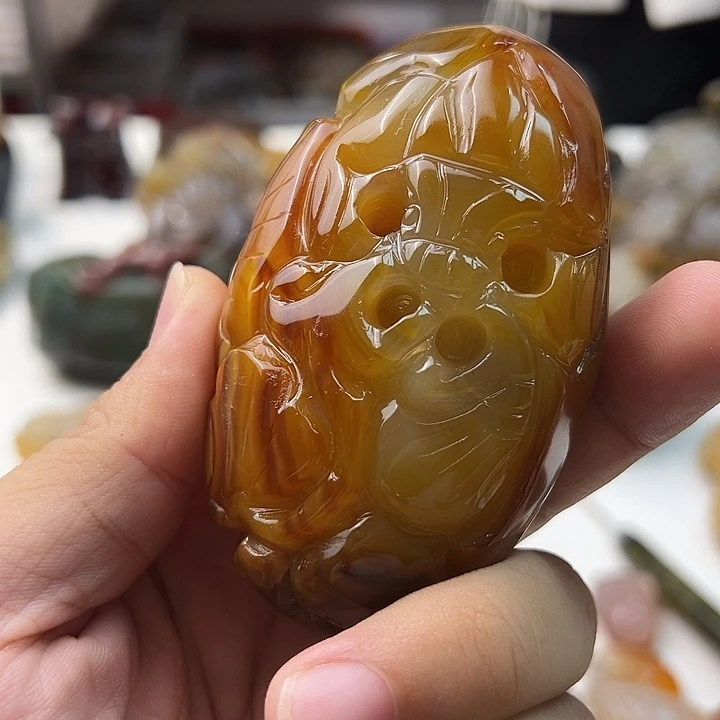 巴***水未镶嵌颈饰玛瑙/玉髓