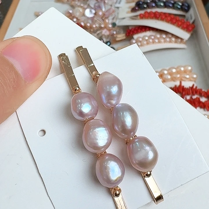 未镶嵌淡水珍珠发饰