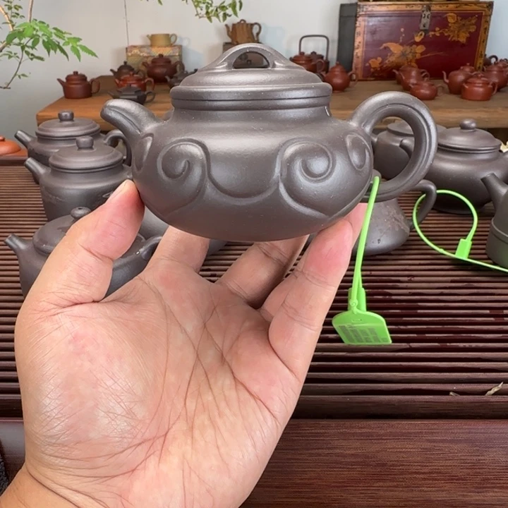 茶壶紫砂天青200cc半手工