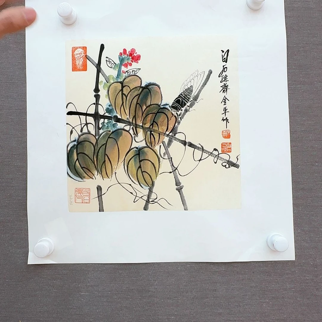 国画国画作品展览作品入选全国