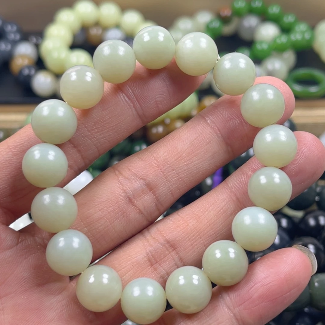 和田玉手串未镶嵌