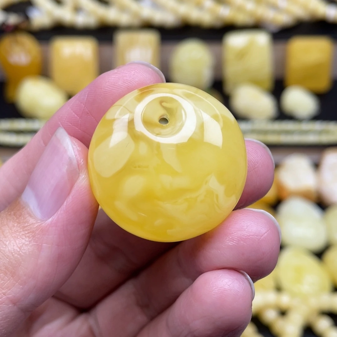 琥珀未镶嵌裸石琥珀蜜蜡