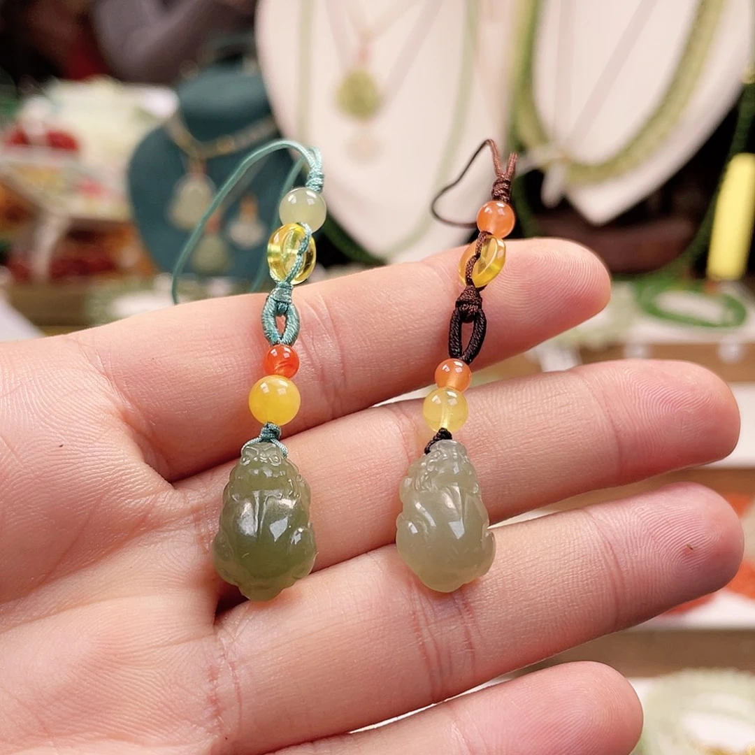 和田玉手链未镶嵌多样性发一