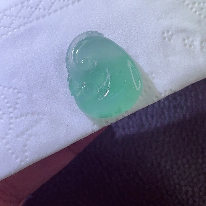 未镶嵌定制翡翠幸***子翡翠