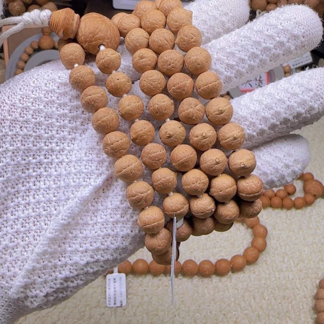 咕****凤眼菩提手串10mm左右108实心