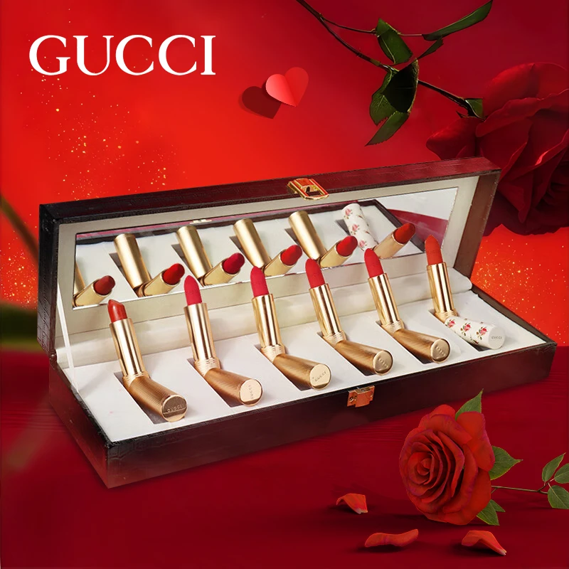 【生日礼物】古驰绒雾唇膏哑光口红显白送妈妈女友老婆礼盒套装
