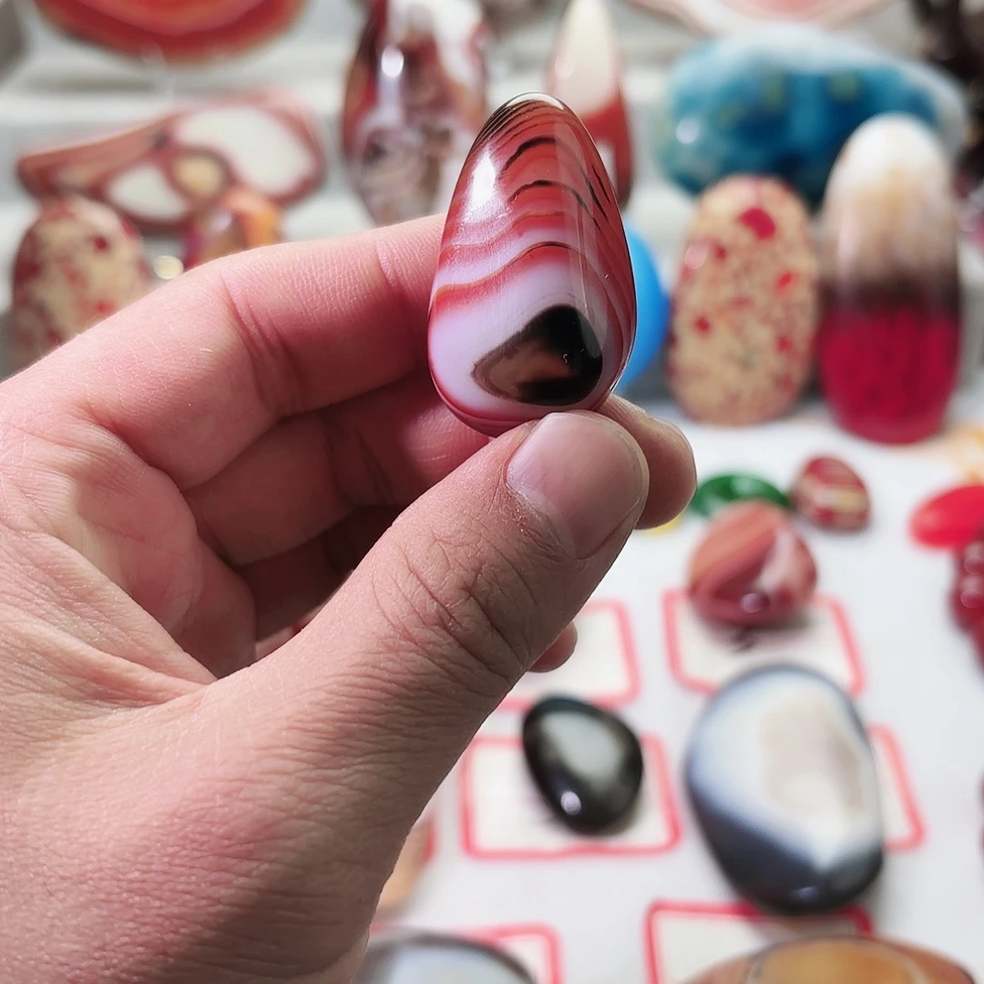 玛瑙/玉髓未镶嵌颈饰