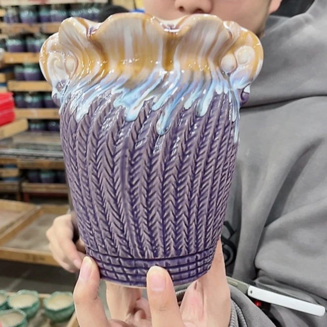 【闪购商品】陶瓷花盆