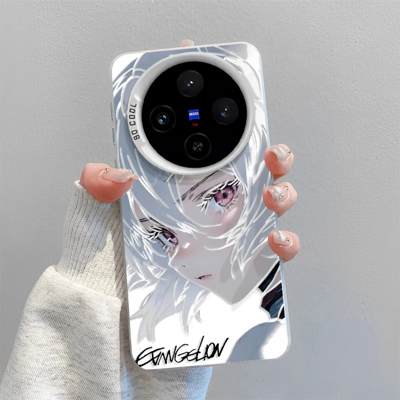 适用vivox200壳vivox100pro绫波丽x100s动漫ultra镭射vivi二次元x