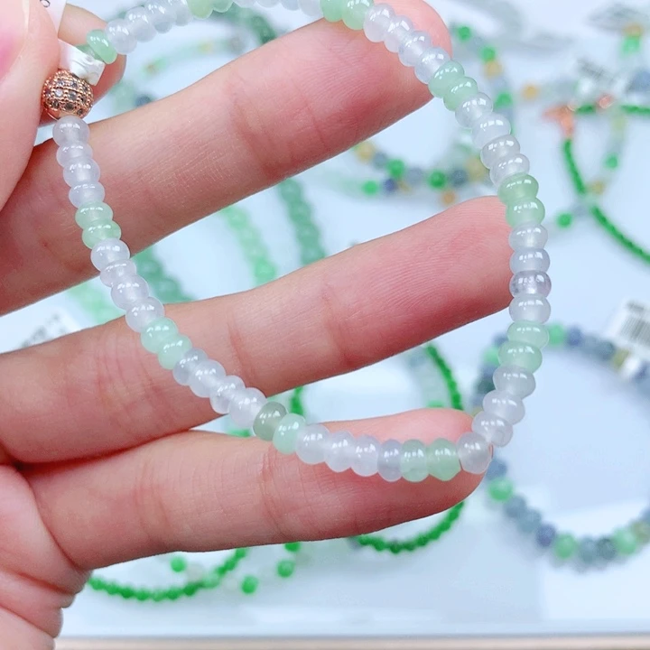 未镶嵌手链翡翠翡翠