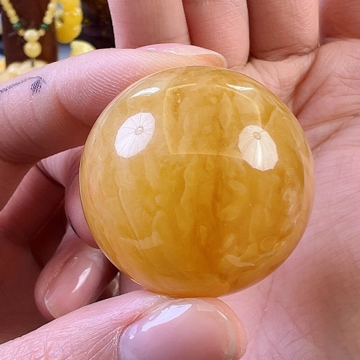 蜜蜡颈饰未镶嵌蜜蜡