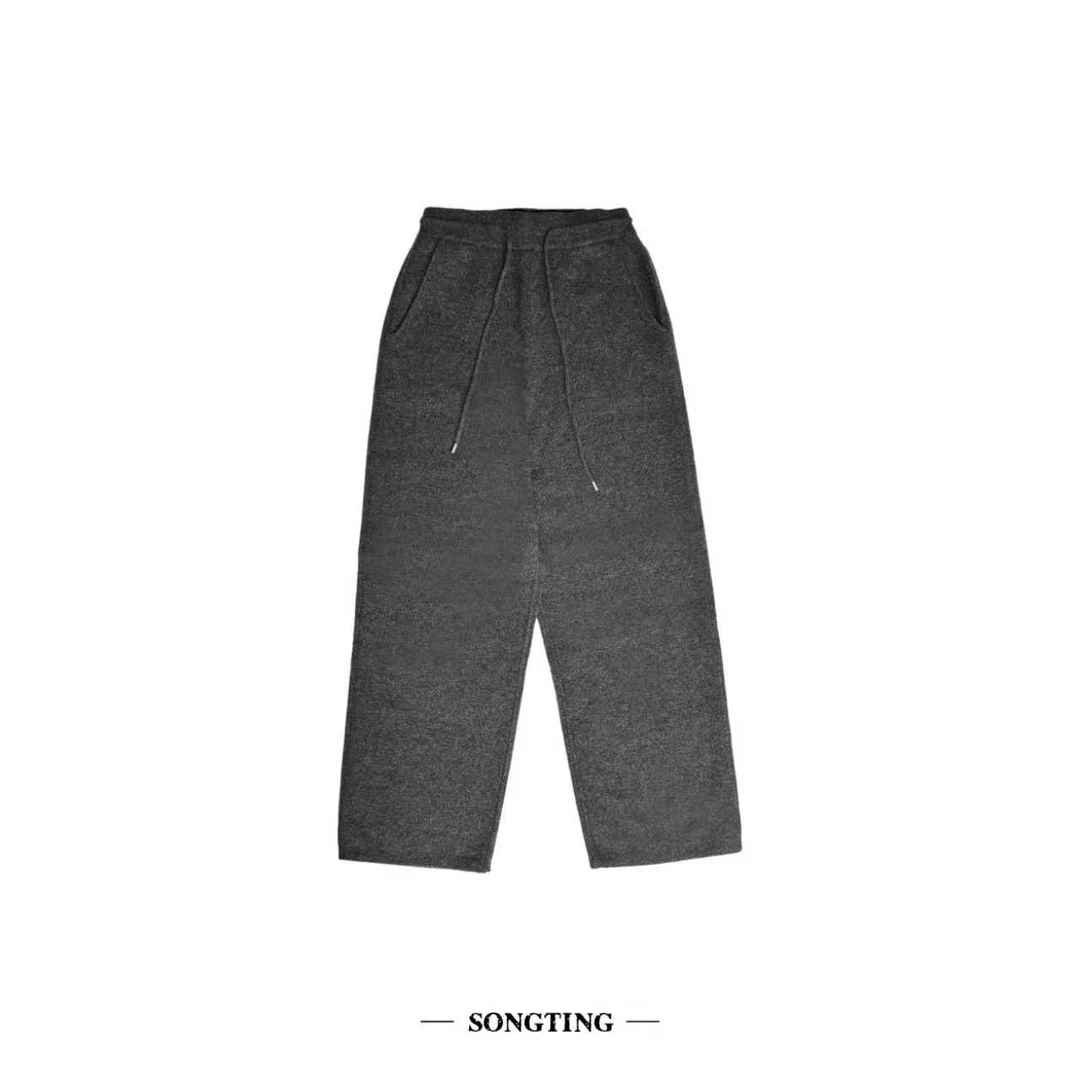 SONG TING｜高级定制系列L*山羊绒休闲裤