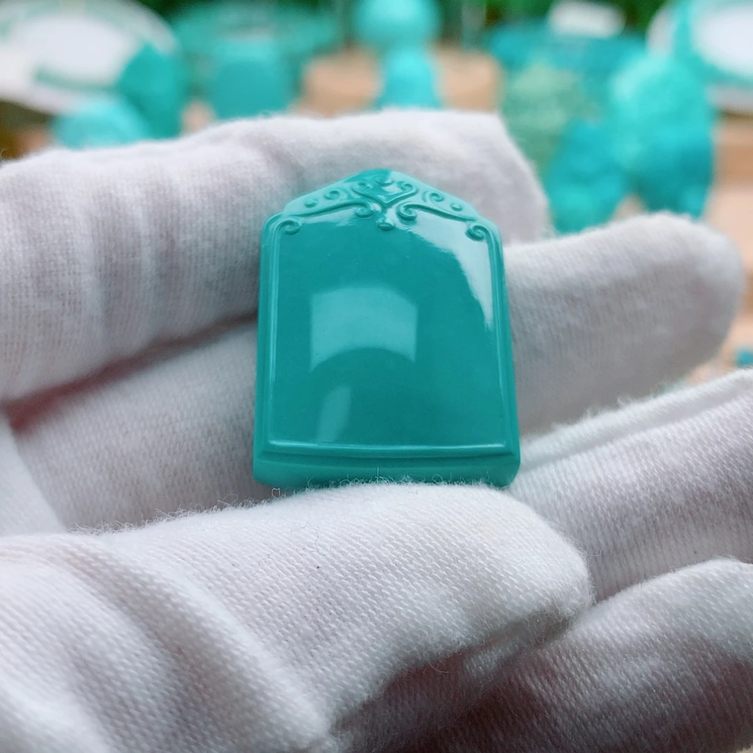 绿松石未镶嵌配饰