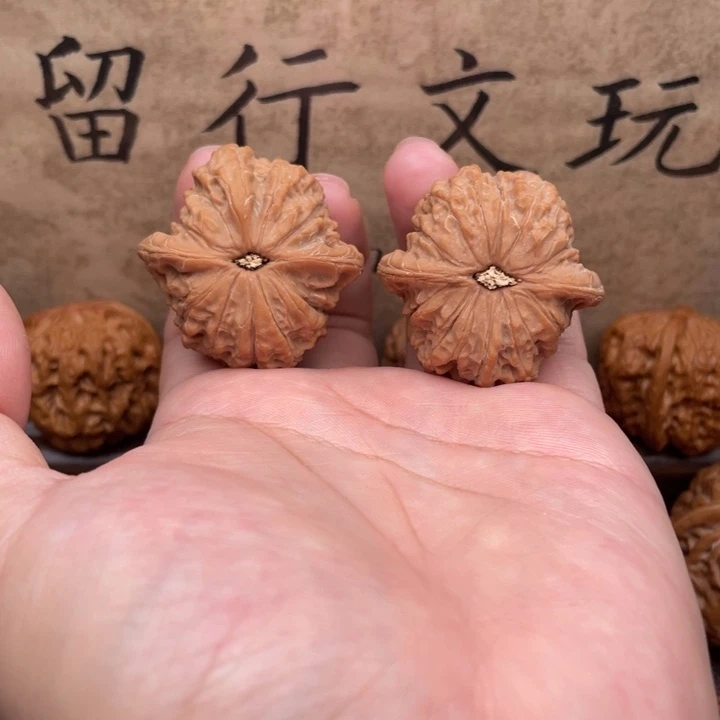 把件文玩核桃38血麒麟