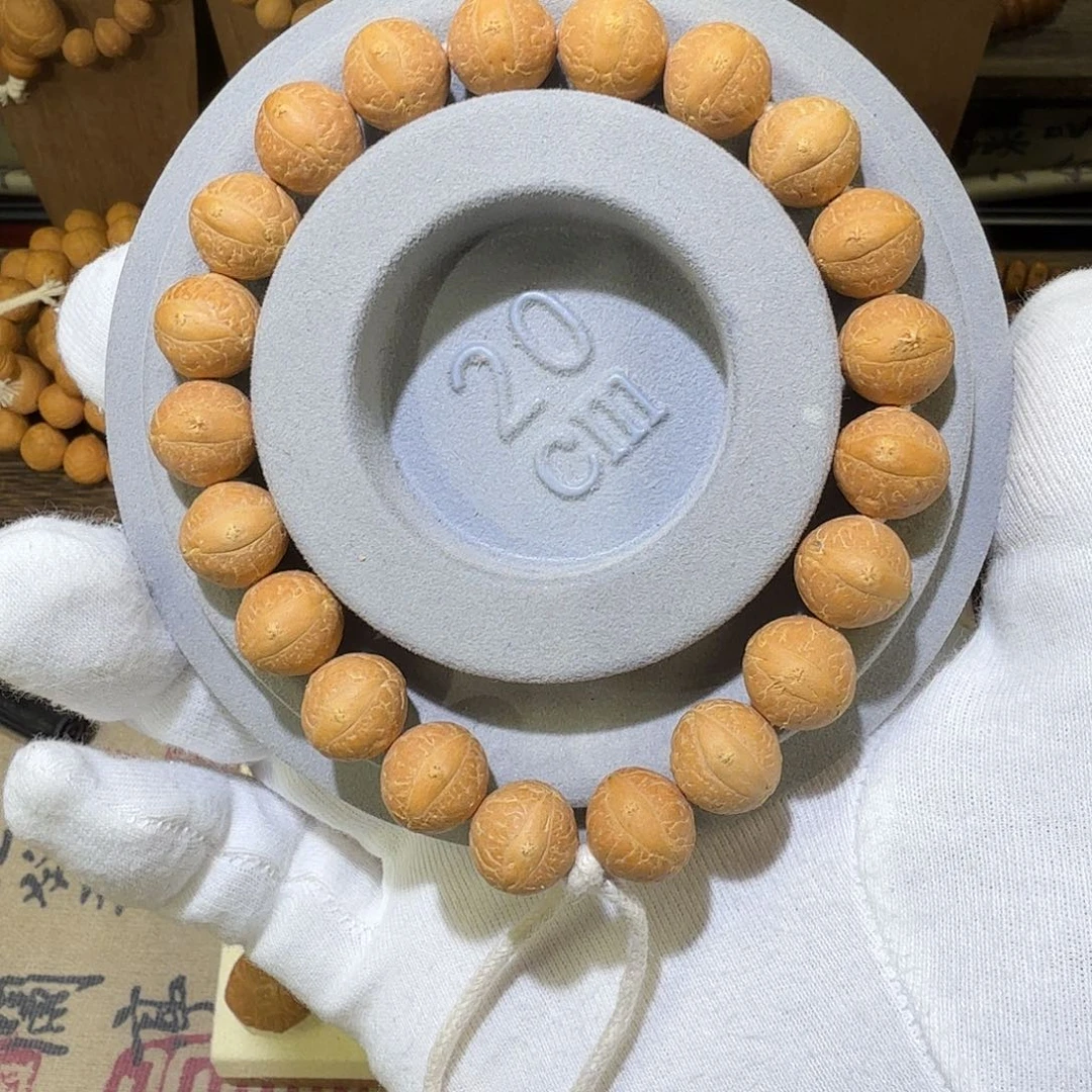 手串凤眼菩提S级金豆12.4-12.5mm