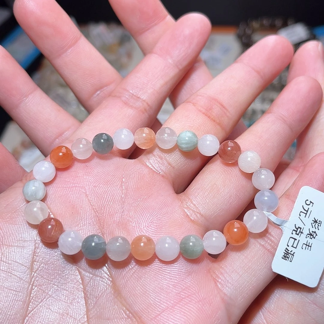 水晶手链未镶嵌117号主图手串  7+