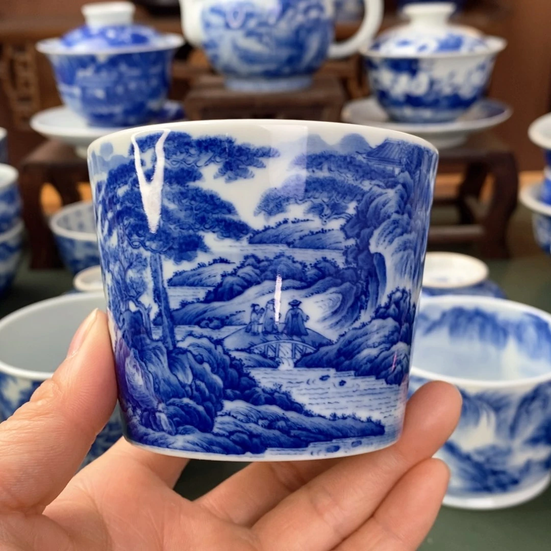 杯景德镇陶瓷手工手绘