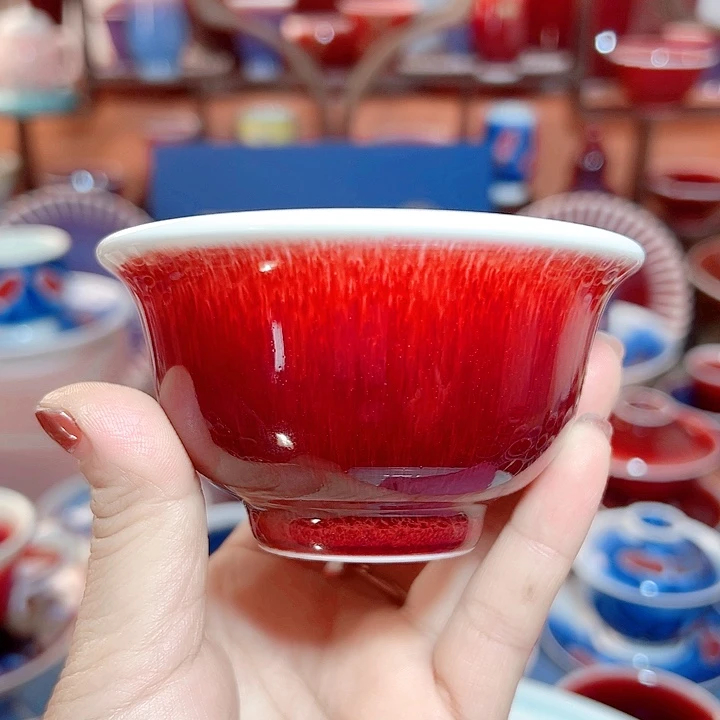 瓷片景德镇品艺轩郎红