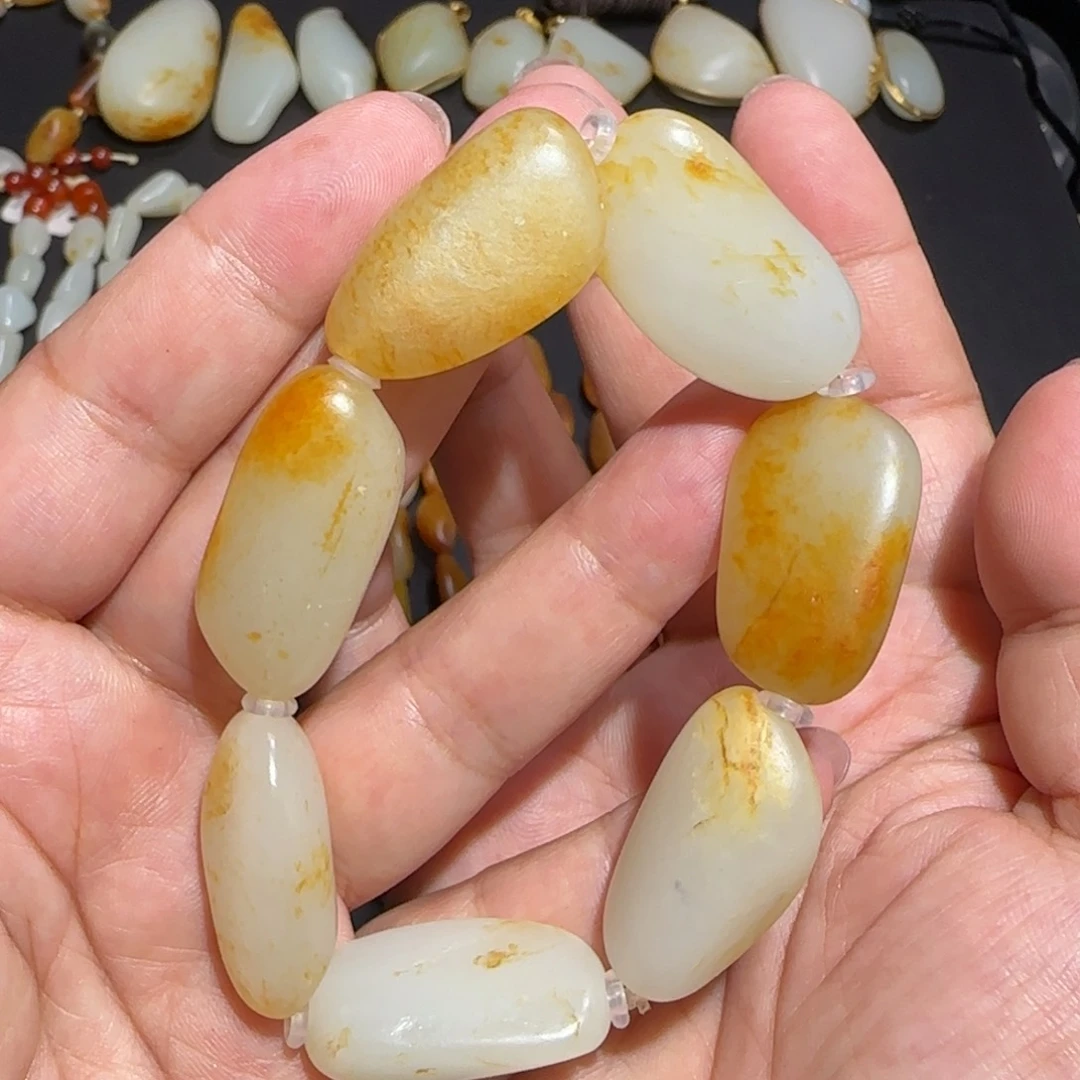 手链未镶嵌和田玉55.7克