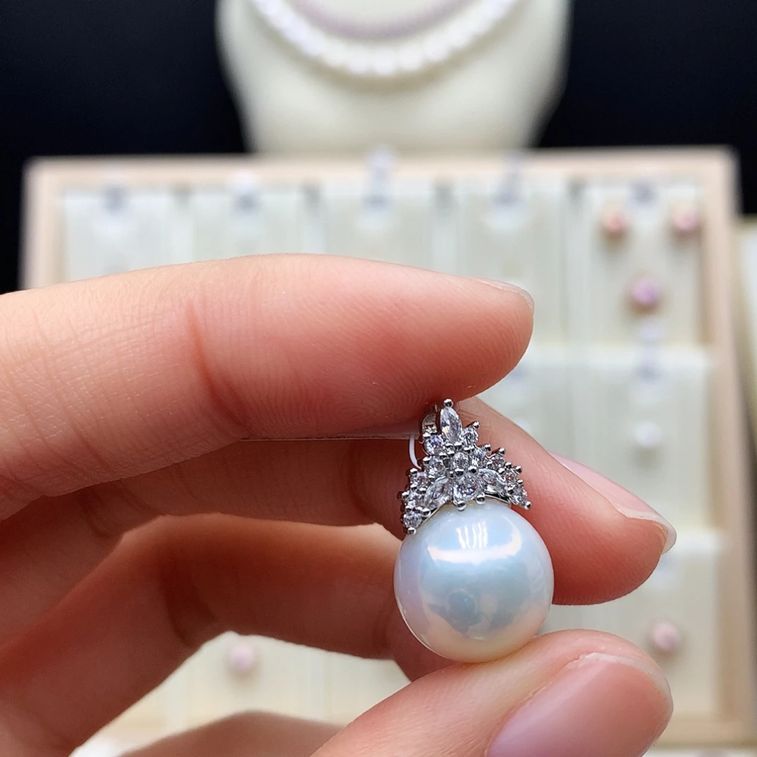 颈饰淡水珍珠合金