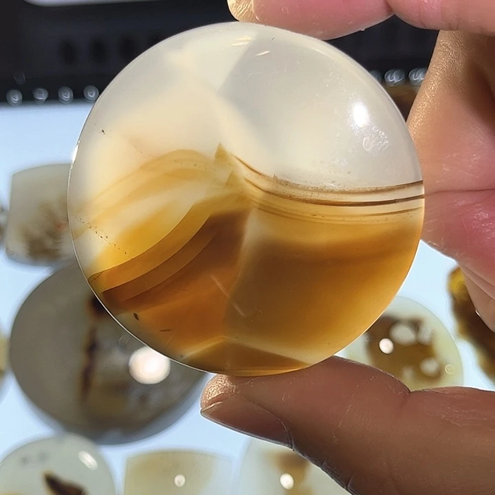 玛瑙/玉髓未镶嵌吊坠(不含链)