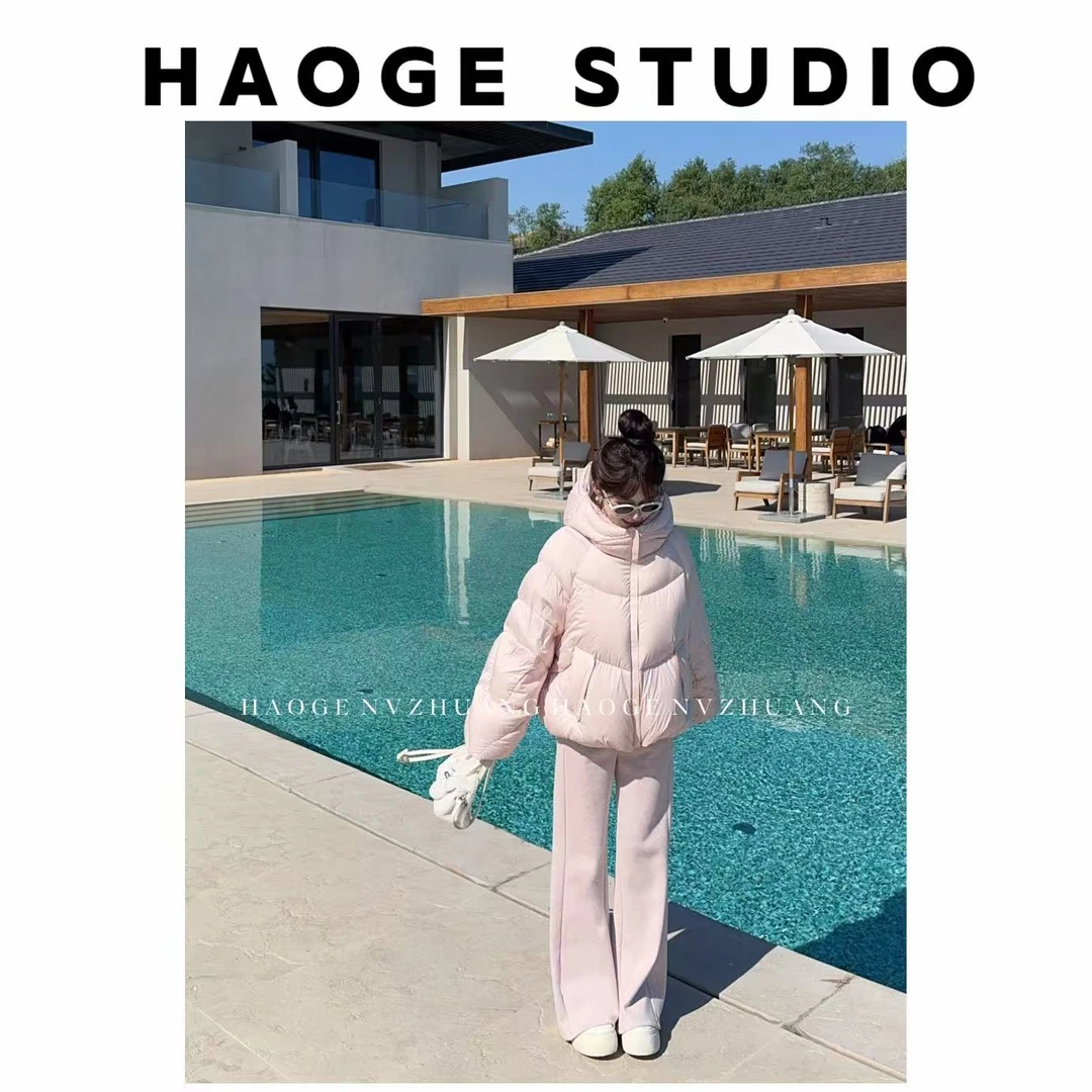 浩哥严选●雾岛观雪HGQ5YRF4145A羽绒服预短款保暖冬季百搭日常款