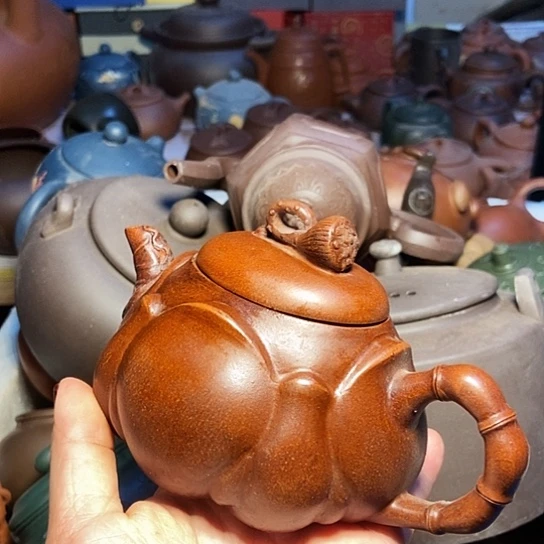 全手工制作宜兴紫砂壶