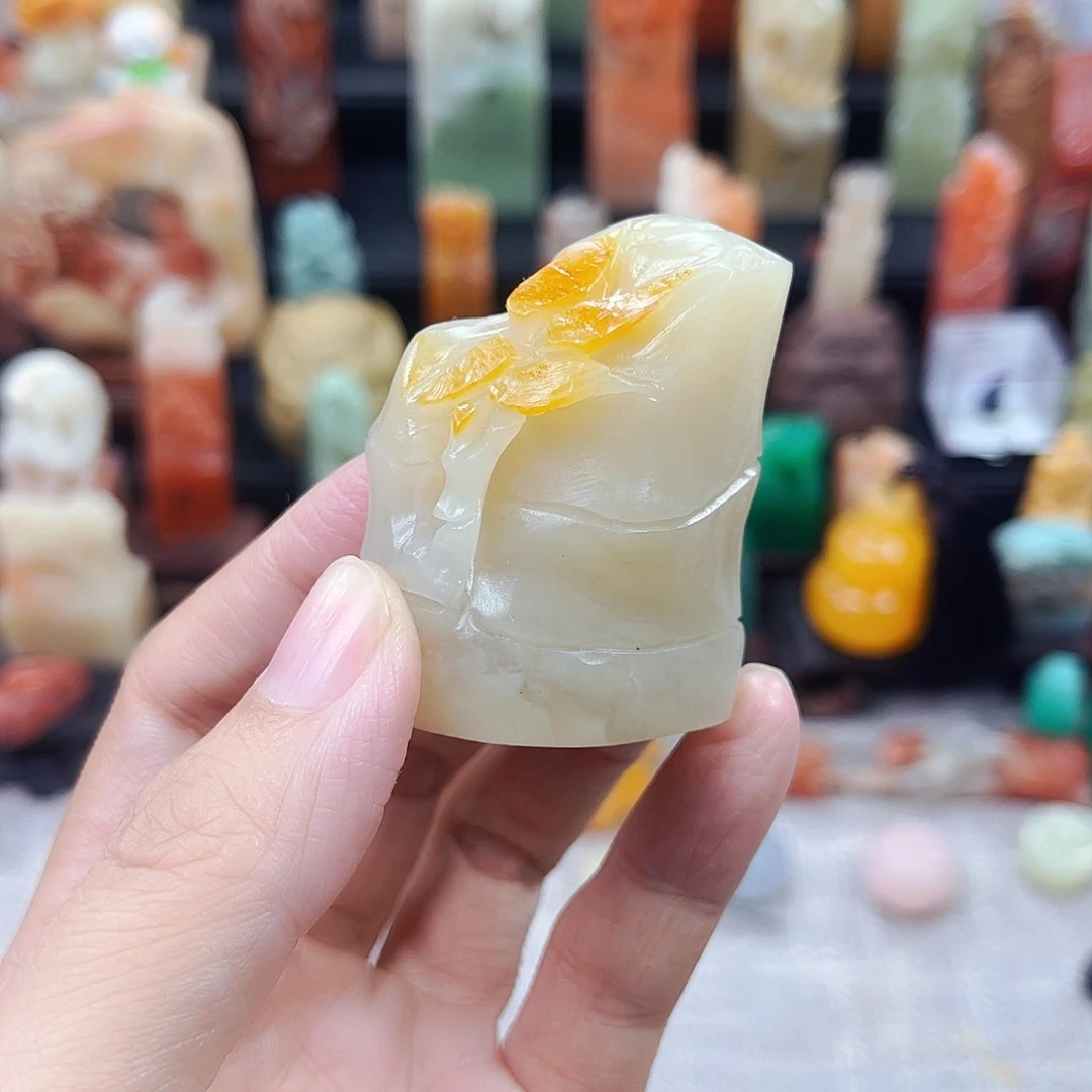 寿山石印石2696包邮包刻