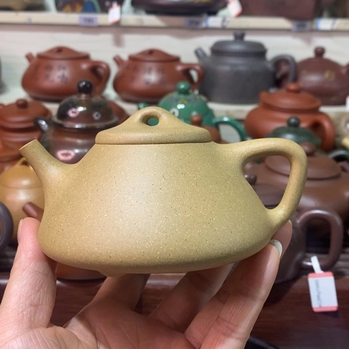 茶壶紫砂微瑕处理一把