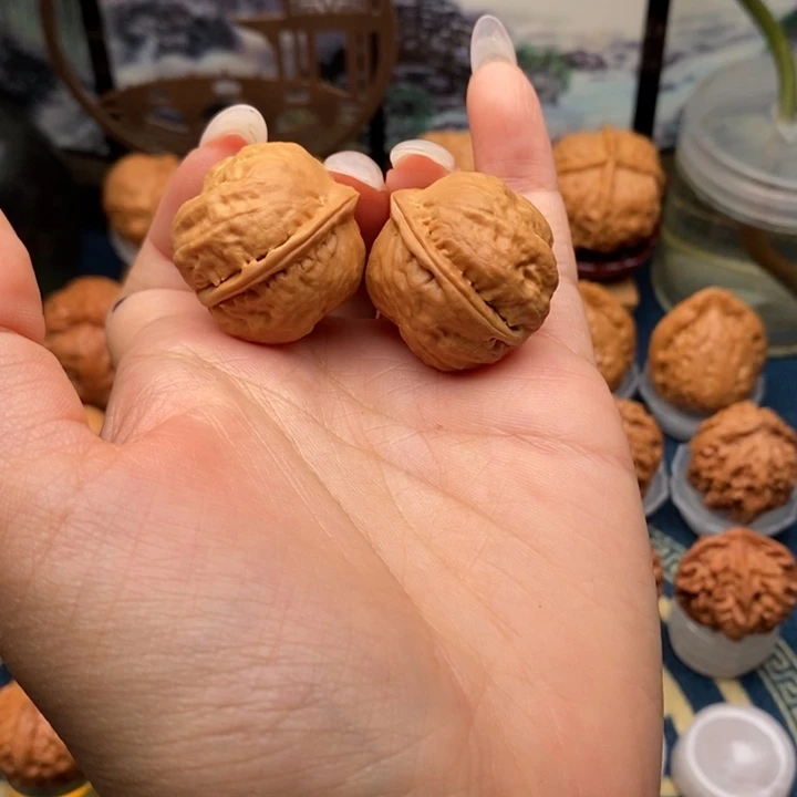 柒***T文玩核桃把件小青蛙