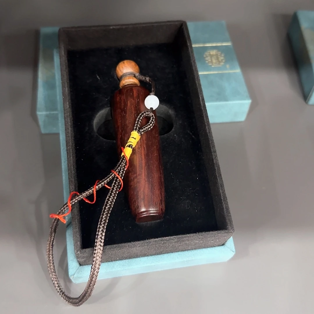 紫檀木类端景台小叶紫檀平安壶