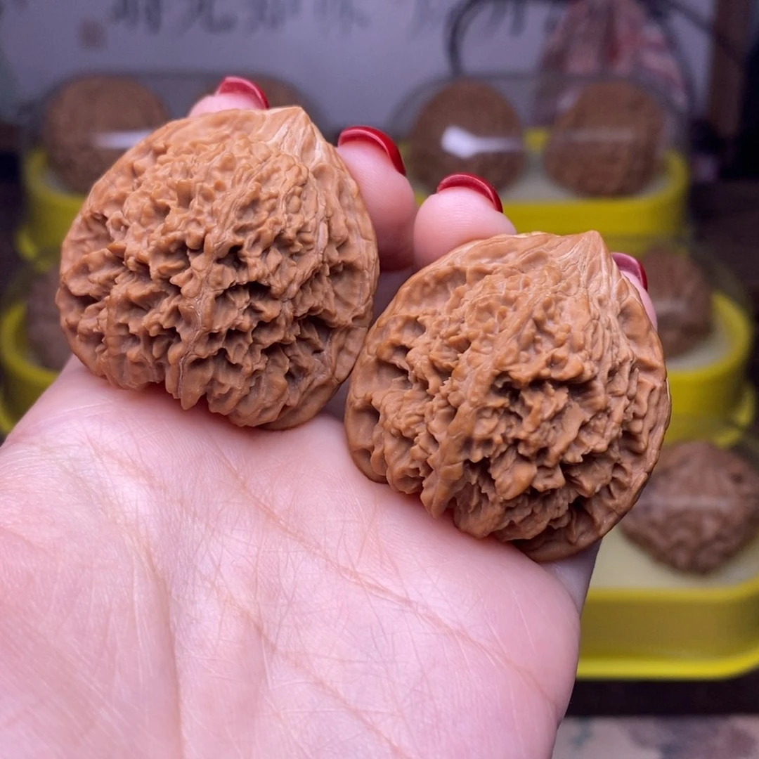 文玩核桃把件全品37+无药满天星精品