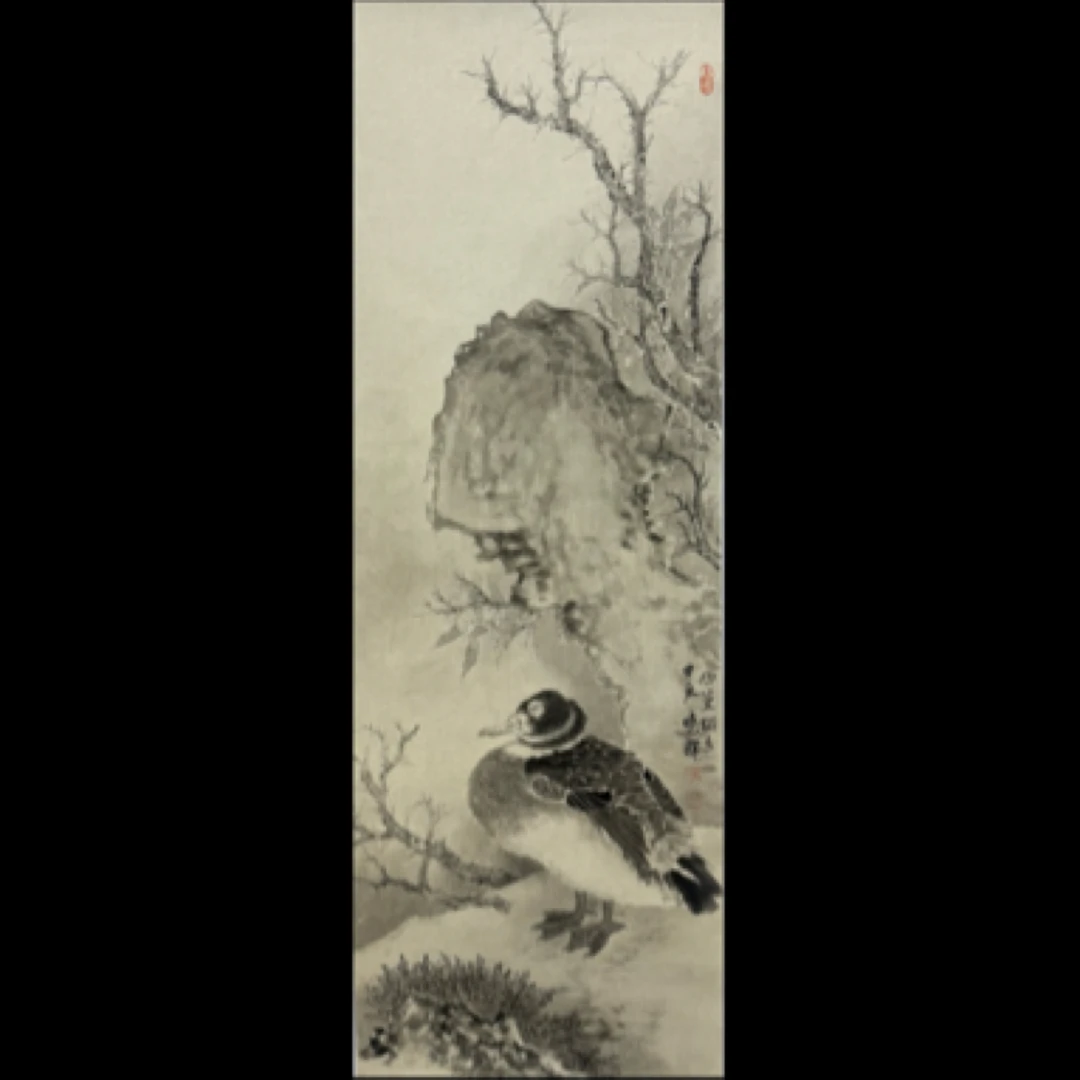 翟晓辉～国画工笔花鸟作品三平尺现货