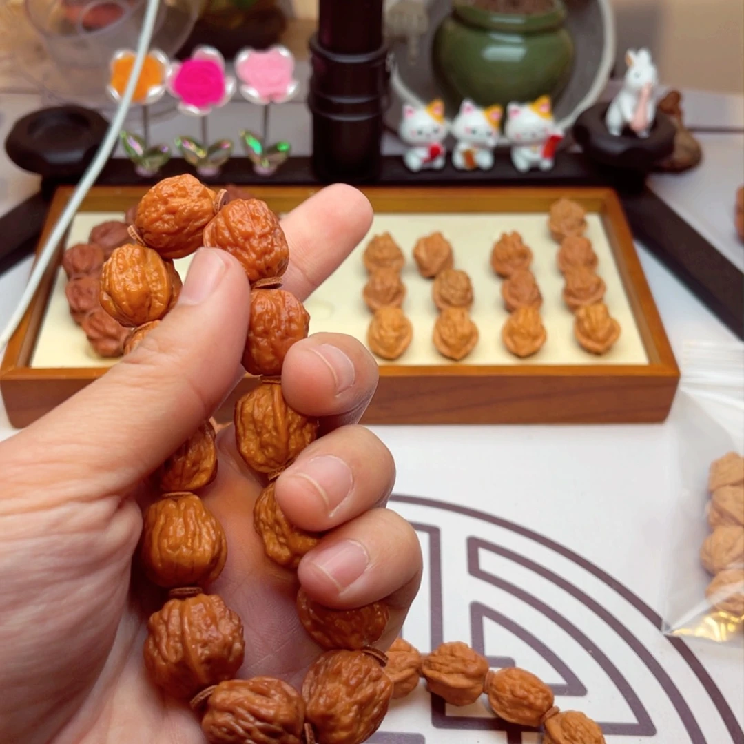 文玩核桃手串小*飞蛤蟆