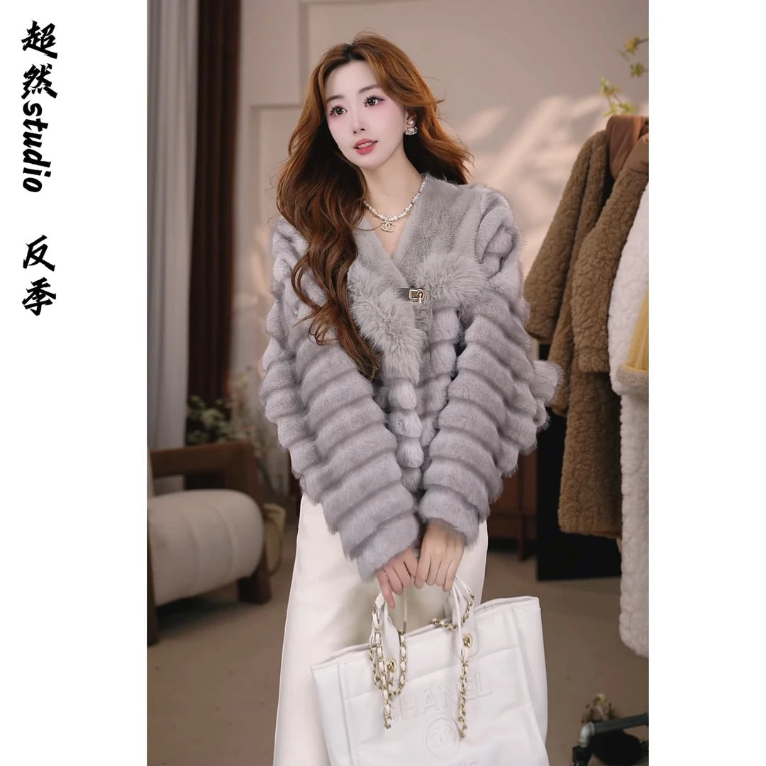 【千岛森会】2025秋冬显瘦加厚短外套F66258