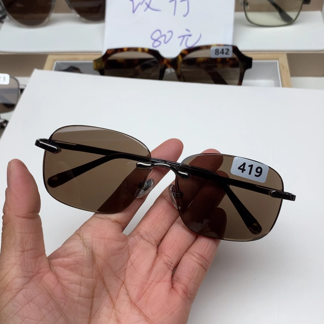 分体款无框眼镜419