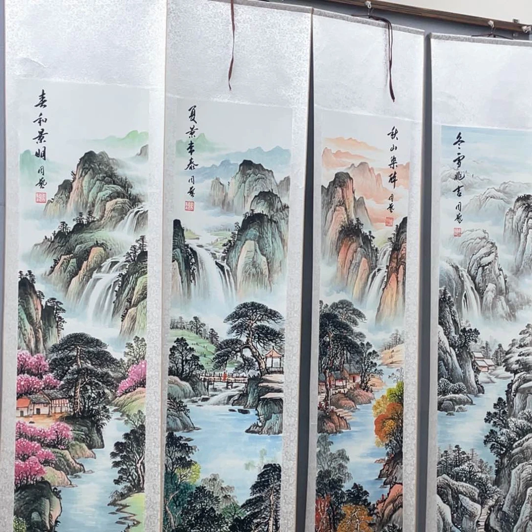 国画用****7老师手笔手绘作品Y