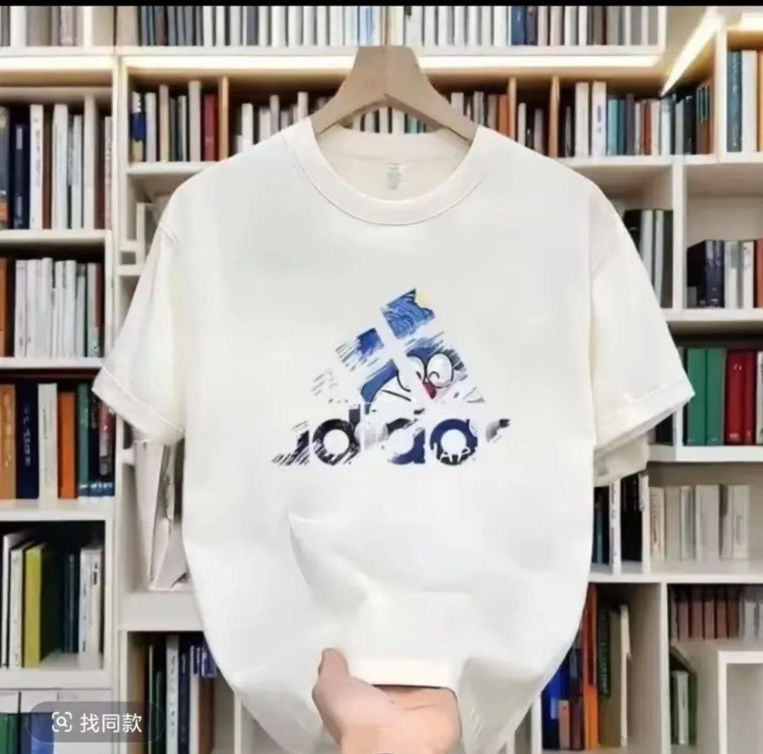 319【一折粉丝福利】夏季潮牌男女同款百搭圆领T恤